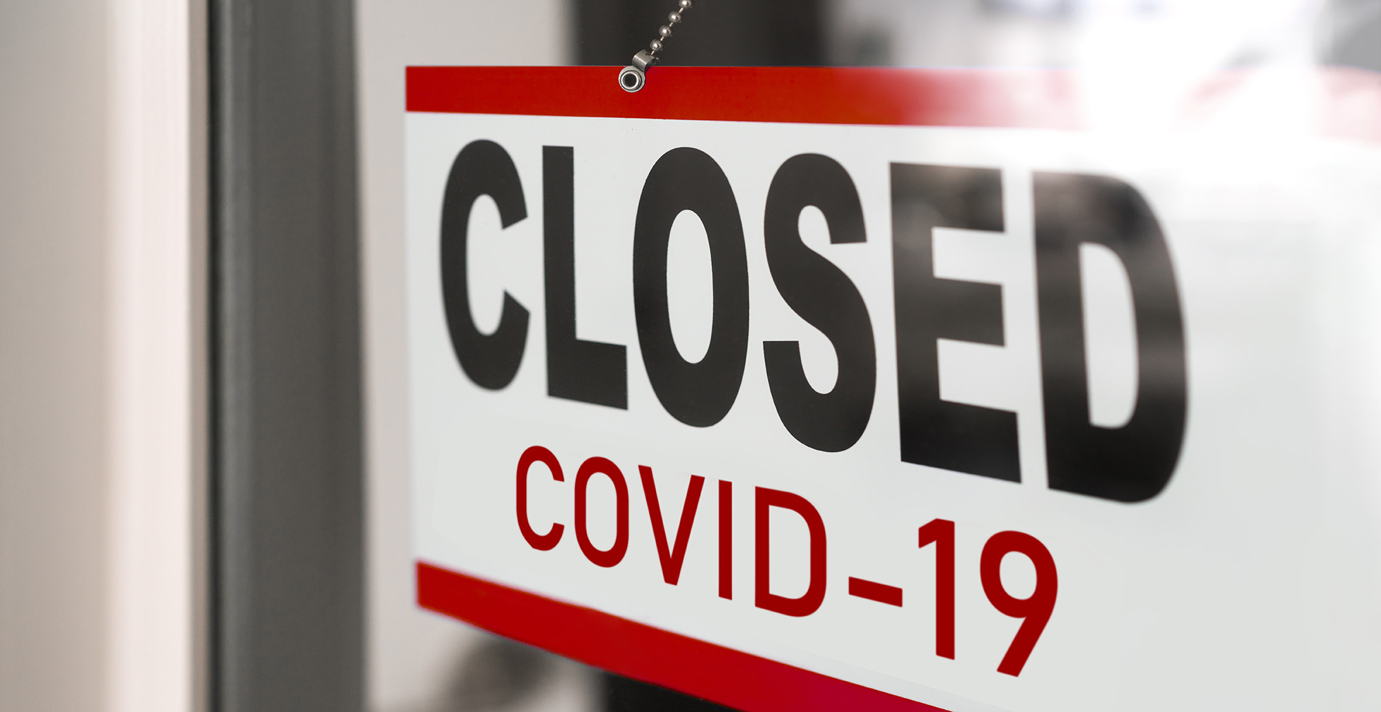 Closed,Businesses,For,Covid-19,Pandemic,Outbreak,,Closure,Sign,On,Retail